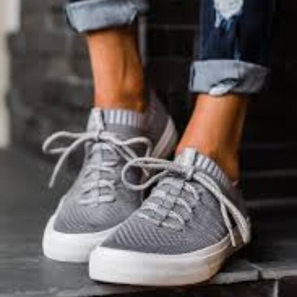 Blowfish Malibu Mazaki Sneakers in Dirty Gray Matrix Knit - Size 7 - Picture 14 of 16